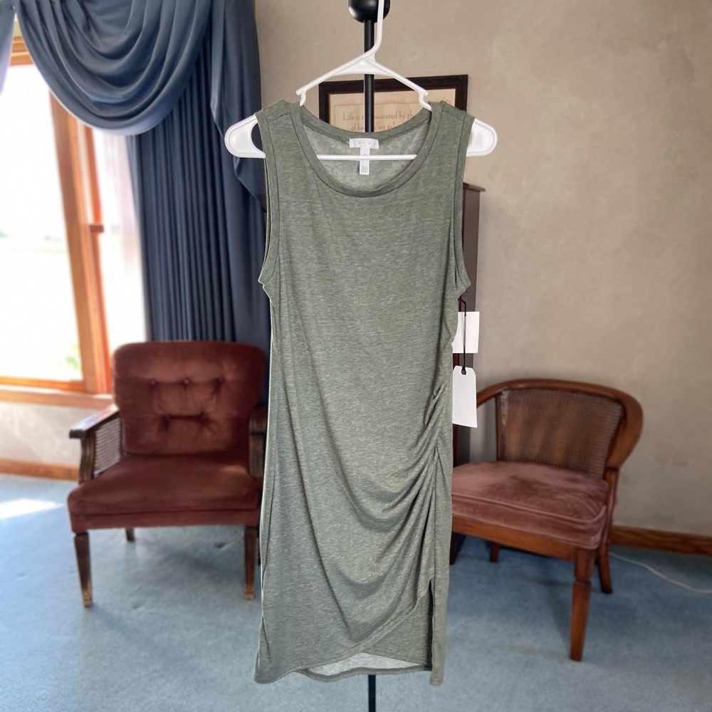 Leith, sage green size med., dress never worn.